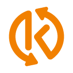 Kringloop Nederland logo oranje