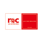 ROC Amsterdam logo rood